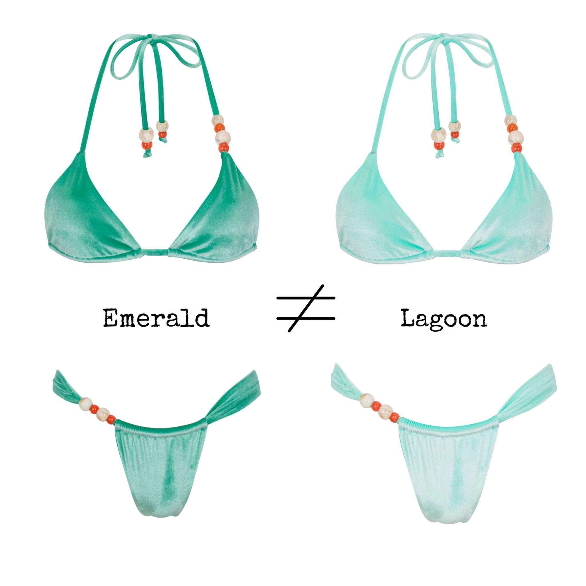 Emerald - Triangle top - Image 3